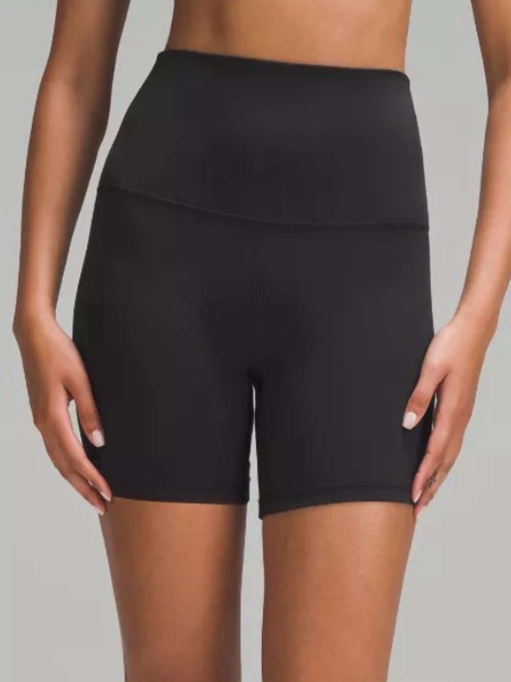 Lululemon Align High-Rise Ribbed Short in Nulu fabric Size 2